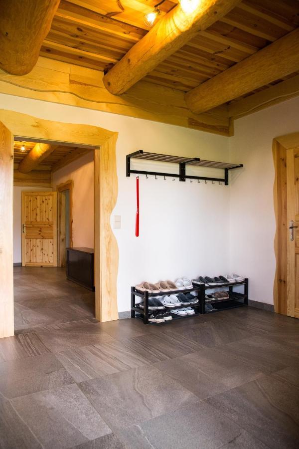 Luxusni Srub Az 24 Luzek - Sruby-Lipno Villa ฟริมบูร์ก ภายนอก รูปภาพ