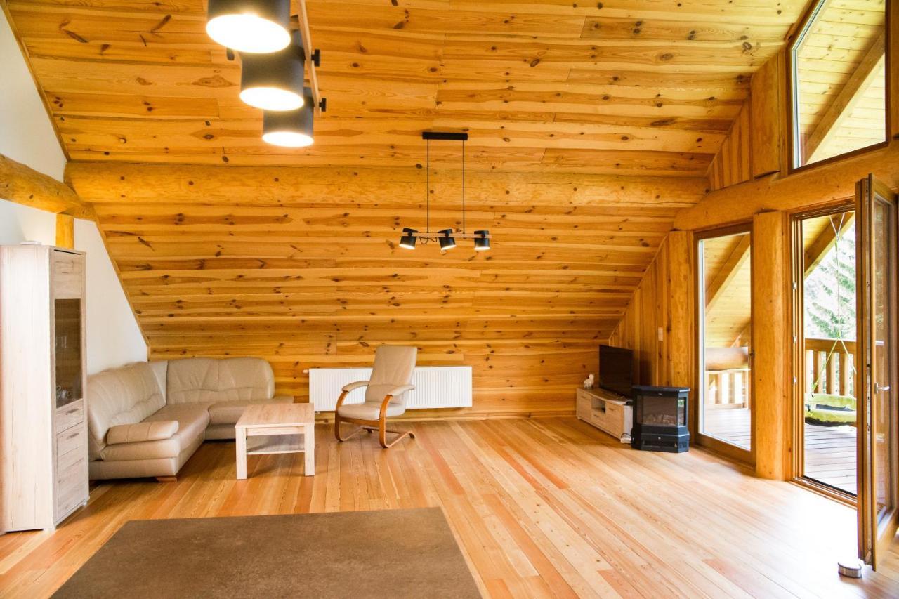 Luxusni Srub Az 24 Luzek - Sruby-Lipno Villa ฟริมบูร์ก ภายนอก รูปภาพ