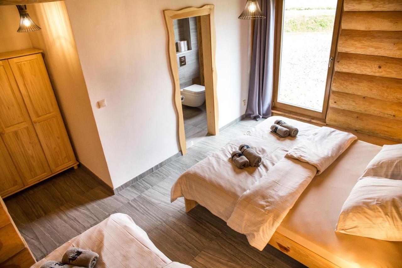 Luxusni Srub Az 24 Luzek - Sruby-Lipno Villa ฟริมบูร์ก ภายนอก รูปภาพ