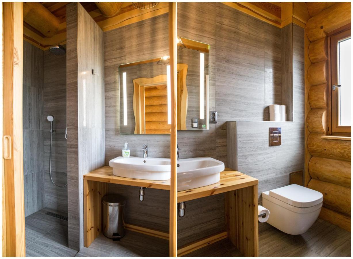 Luxusni Srub Az 24 Luzek - Sruby-Lipno Villa ฟริมบูร์ก ภายนอก รูปภาพ