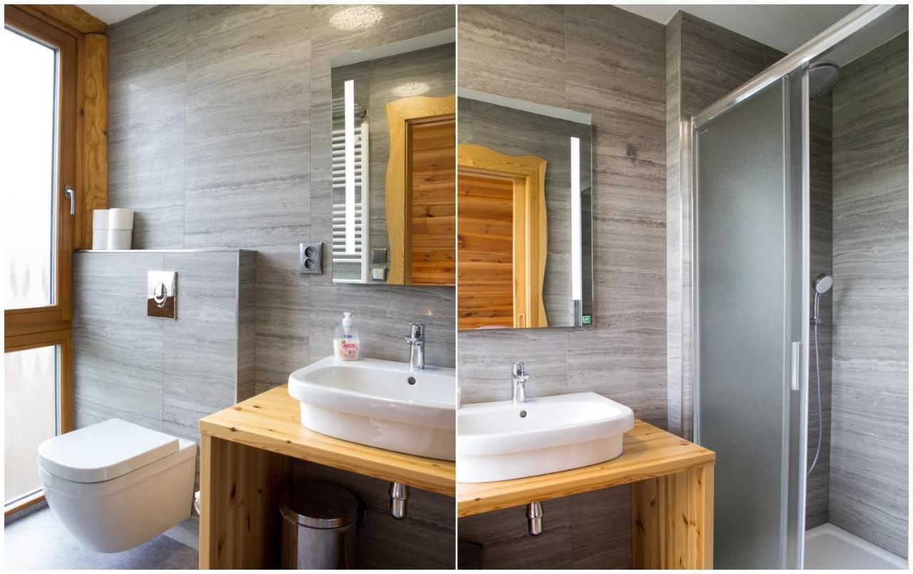 Luxusni Srub Az 24 Luzek - Sruby-Lipno Villa ฟริมบูร์ก ภายนอก รูปภาพ