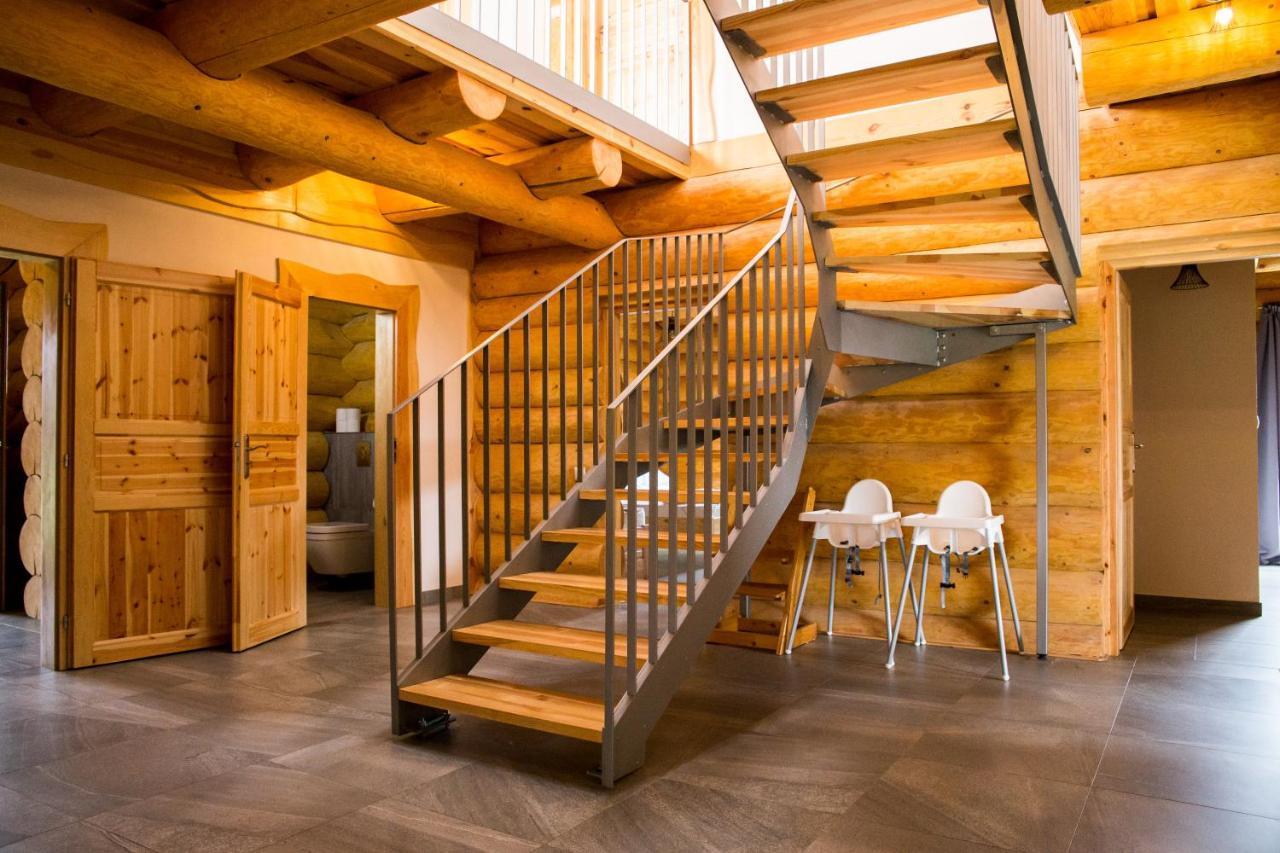 Luxusni Srub Az 24 Luzek - Sruby-Lipno Villa ฟริมบูร์ก ภายนอก รูปภาพ